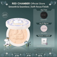 RED CHAMBER Wandering Flawless Compact Powder 7.5g Touch up the Makeup Zero Powder Feeling Long-last