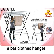 JFH 3V 8 BARS CLOTHES HANGER / Ampaian Baju Kain/ Hanger Baju (COLOR RANDOM)