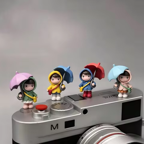 Lovely Cartoon Universal Camera Hot Shoe Cover Dustproof Cap for Canon Fuji X-T5 X-T50 X-T30II XM5 X