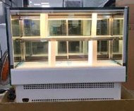 冠億冷凍家具行 新款台灣製金格4尺桌上型直角蛋糕櫃/4尺落地直角蛋糕櫃/西點櫃、巧克力櫃