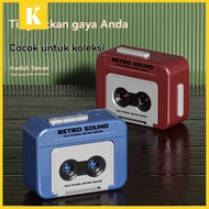 GANTUNGAN Keeppley retro sould old school Keychain radio Shape jay chou Song, Unique Song Recording 