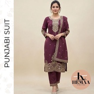 Designer Punjabi suit | Indian 3 pcs suit