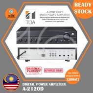 TOA Amplifier A-2120D Mixing Digital Mixer PA Amplifier 120watt (A2120D)