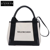 Balenciaga 390346 海軍藍 Cabas XS 2WAY [二手]
