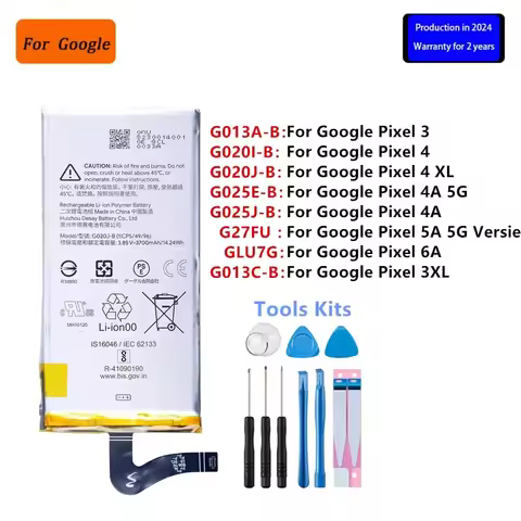 G013C-B G020I-B G020J-B G025E-B G013A-B G025J-B G27FU GLU7G For Google Pixel 3 4 3XL 4XL 4A 5A 5G Ve