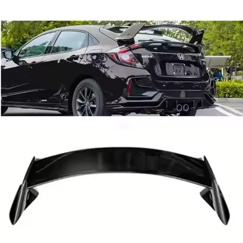 High Repurchase Rate ABS Type R Rear Spoiler For Honda Civic 10 Gen Sedan 2016 2017 2018 2019 2020 2