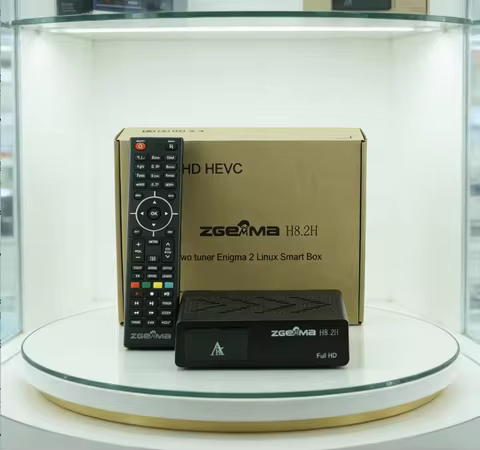 Air Digital ZGEMMA H8.2H Digital Smart TV Box Full HD USB DVB T2/C S2X Satellite Receiver Linux Set 