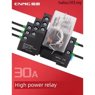 Enjue G30F Small High-Power Intermediate Relay DC 12 24v AC 220v Three-Open Three-Off High-Current
