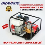 【JAPAN】BRAVADO Power Sprayer Plunger Pump Gasoline | High Pressure Power Sprayer | 7.5 HP 4-Stroke P