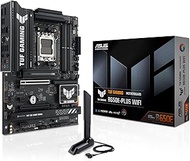 ASUS TUF Gaming B650E-PLUS WiFi AMD B650 ATX Motherboard, 12+2+1 80A DrMOS Power Stages, DDR5, PCIe