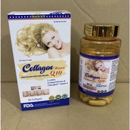 Collagen NANO Q10 beautiful skin whitening oral tablet Supper COLLAGEN COLLAGEN NANANALUG 500mg boosts Endocrine