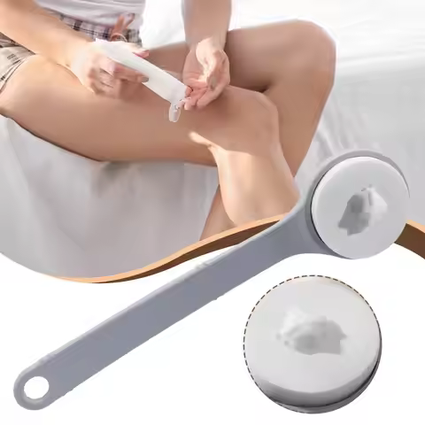 Multi-Function Lotion Sunscreen Ointment Applicator Long Handle Body Cleaner Shower Brush Sunscreen 