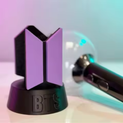 BTS Kpop Idol Lightstick Stand Concert Decor Base for Bangtan Boys Official Light Stick Kpop Fan Mer