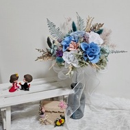 皎月有花 永生花新娘捧花 獨角獸的星夢序曲