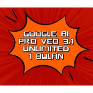 Gemini Google Ai Pro Veo 3.1 Unlimited 1 Bulan 2025 Google One Unlimited,