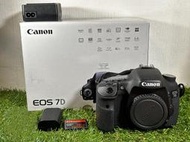(少用9成新) Canon EOS 7D  加 50mm F1.8 定焦鏡頭快門數 877x