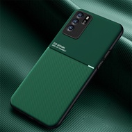 OPPO R17 R17Pro R15X R11 R11S Plus R9 R9S R9S Plus R9 Plus Case Casing Leather Texture Matte Magnetic Car Holder Cover