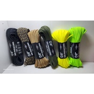 Atwood 550 Paracord 100 ft/ 30 meter . 7 strand core original frm Atwood usa. ready stock