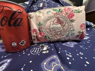 Sanrio x Laura Ashley Hello Kitty 化裝包 小包包 經典圖案