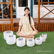 Quartz Crystal Bowl Singing Bowl Sound Healing Cross-Border Inch Bowl Sound Healing Bowl 6-14 Medita