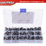 600PCS 15Value x 40Pcs Transistor TO-92 Assortment Box Kit Transistors 2N2222 2N3904 2N3906 C945 S80