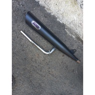 Exhaust Akagami Open Pipe For EX5 DASH 110 125 LC135 Wave 110 125 Y15ZR KRISS 100 125 SYM SRL 100 12