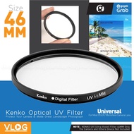 Kenko UV Lens Filter 46mm Ultra Violet Protector 46 mm Protective Lens