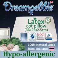 Baby Pillow / Anti-fungal / Hypo-allergenic / Infant Pillow / Full 100% Natural Latex