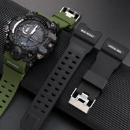 Big Mud King series military green khaki strap GWG-1000 resin silicone strap men's accessories