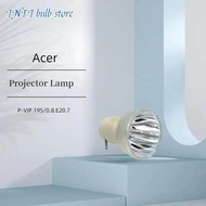 การเปลี่ยนโคมไฟโปรเจ็คเตอร์ OSRAM เปลือยหลอดไฟโปรเจคเตอร์ P-VIP 195/0.8 E20.7 MC JN811.001สำหรับโปรเ