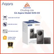 Aqara G4 Doorbell with Integrated Wide Angle Camera - Two Power Supply Ways, Face Detection, Apple H