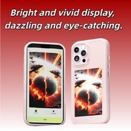 iPhone 13 - 16 series NFC intelligent electronic ink screen phone case 3 colors styles DIY NFC phone