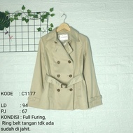 Coat, Long Coat, Balzer &amp; Outer Wear Preloved 028