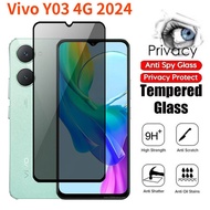 ฟิล์มกระจกนิรภัยกันรอยหน้าจอ สําหรับ Vivo Y18 Y03 Y27s Y27 Y17s Y02t Y02a Y02s Y02 Y01 Y16 ฟิล์มใส ฟ