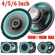 ✦4/5/6 Inch Car Speakers 100W/160W Max Universal HiFi Coaxial Subwoofer Car Audio Music Stereo F n♠