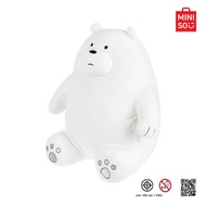 (ห้ามกดสั่งซื้อ สินค้าสำหรับ Brand membership เท่านั้น) MINISO ตุ๊กตาหมอนข้างแบบนั่ง We Bare Bears ข