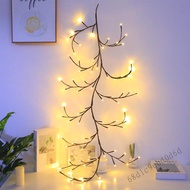 96 LED Solar Willow Vine Light - String Fairy กันน้ำกลางแจ้งสำหรับการตกแต่งในสวน