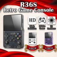 [Local Stock]Game Boy R36S Retro Handheld Console - Linux System, 3.5 Inch IPS Screen, 15K/17K Games