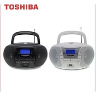 全新 TOSHIBA TY-CRU20  黑手提CD喇叭 收音機 可USB播放 CD播放器 手提收音機 CD音響