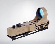 2館 C MORE L型 內紅點 沙 (紅外線 外紅點 激光 快瞄 定標器 瞄準鏡 望遠鏡 雷射 紅雷射 綠雷射 瞄具