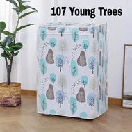 MESIN New Motif 10Kg Washing Machine Cover 10Kg Washing Machine Cover/ (Top Open)