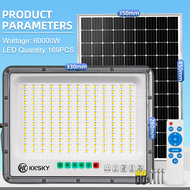 KKSKY ไฟโซล่าเซลล์ 20000W 80000W ไฟสปอร์ตไลท์ หลอดไฟ led solar light แสงขาว กันน้ำIP67 ไฟโซล่าเซลล์ส