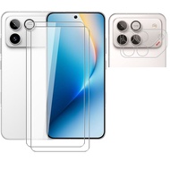 For Honor Win RT 5G /Honor Win /2 in 1 9H Tempered Glass Screen Protector Camera Lens Film