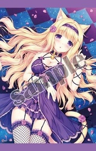 ﹝一羽﹞(現貨) ❖軸中心派 さより❖ そばにおいて Nekopara 貓娘 B2 掛軸 タペストリー [A17]