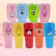 Cute Cartoon Thermal Flask 900ml Water Tumbler Mug Cup Stainless Steel Bottle Gift Teachers Day Gift Christmas Present