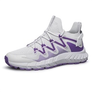 Women's Road Running Shoes Lace Up Comfy Athletic Fashion Sneakers Non-Slip Walking Jogging Shoes