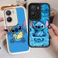 G-69 Stitch Casing for VIVO Y55 V19 Neo T1 Y75 V17 5G Black and white