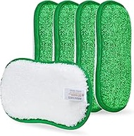 Kitchen Dish Sponge Scrubber Non Scratch, Dishcloth No Odor Reusable Washable Multipurpose Scrub Pad