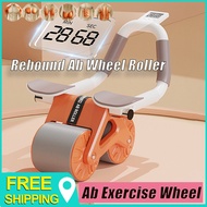 Abdominal Roller Wheel, Elbow Support Abdominal Wheel Abdominal Wheel Automatic Rebound Muscle Elbow