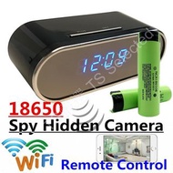 18650 密錄 鬧鐘 WIFI 網路 手機遠端即時監控 1080P 夜視 針孔 攝影機 鋰電池 無孔 錄影機 時鐘 無線 行車記錄器 寶寶 密錄 器 秘錄 偽裝 超廣角 隱形 間諜 微型 看店 蒐證 神器 spy camera clock